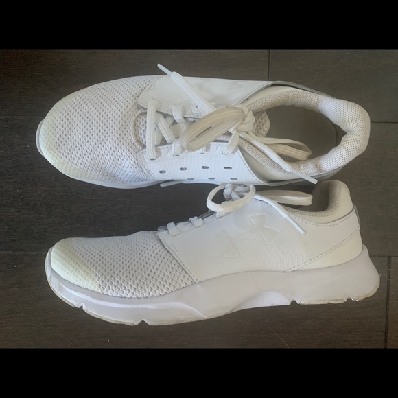 under armour white trainers womens